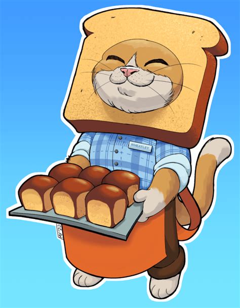 Wheatley the Bread Cat