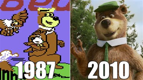 Evolution of Yogi Bear Games [1987-2010] - YouTube