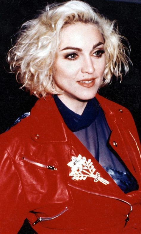 Madonna | Dark eyebrows, Dark brows, Blonde hair dark eyebrows
