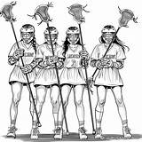 Lacrosse Coloring Pages  Free & Printable sketch template