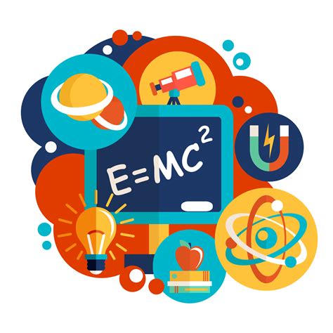 Physics science flat design 459767 Vector Art at Vecteezy