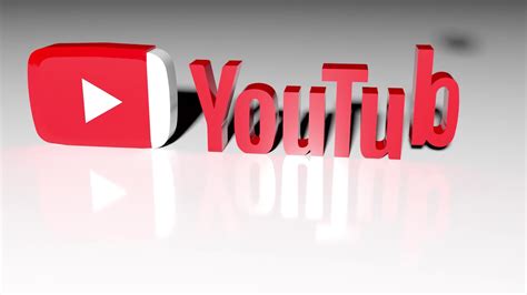 3D youtube logo animation - YouTube