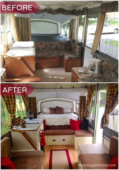 Megan's Pop Up Camper Makeover - The Pop Up Princess | Pop up camper ...