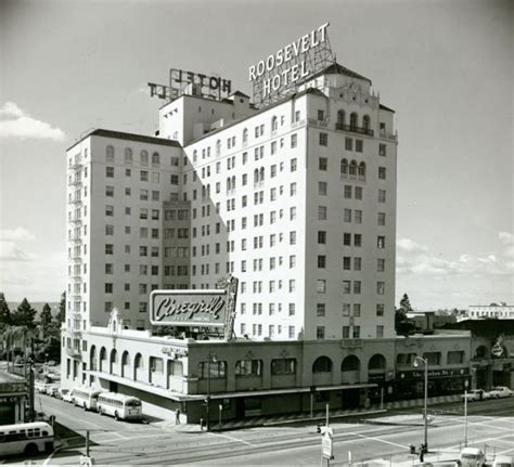 Hollywood Roosevelt Hotel, Hollywood Boulevard, circa 1960s