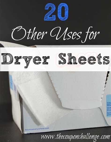 Other Uses for Dryer Sheets I Alternative Uses for Dryer Sheets