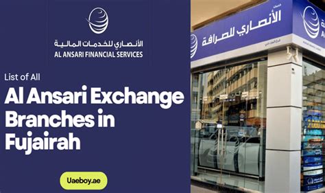 Al Ansari Exchange Branches in Fujairah - Uaeboy