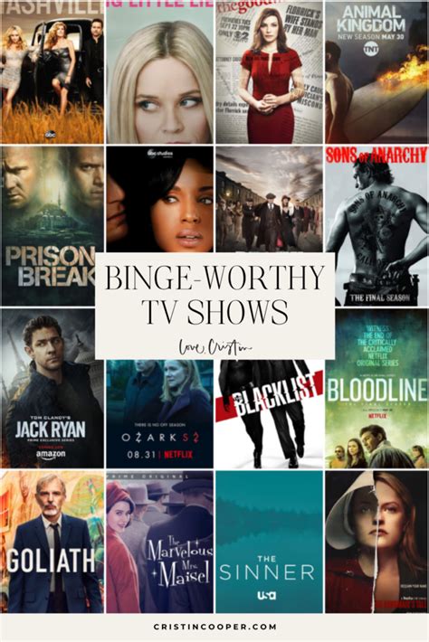 Binge Worthy TV Shows - Cristin Cooper