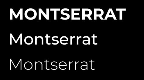 Montserrat Font Family Download — Pixelbag Free Design Resources