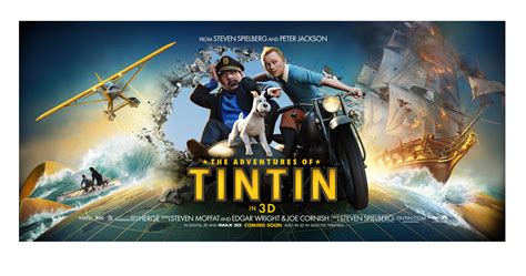 New standee poster for The Adventures of Tintin – The Reel Bits