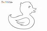 Rubber Duck Coloring Pages sketch template