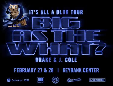 It's All A Blur Tour: Drake & J. Cole - 02/28/24 | KeyBank Center - keybankcenter.com