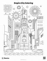 Walled City Coloring Page sketch template