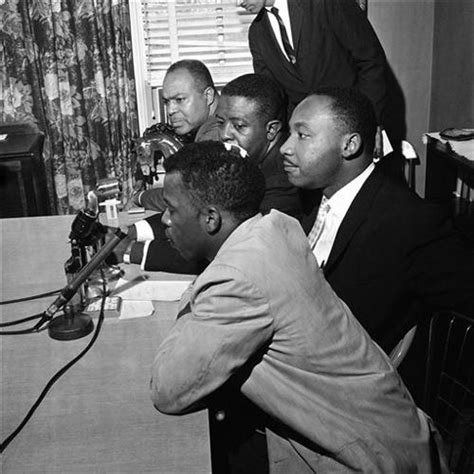 John Lewis, Martin Luther King Jr., Ralph Abernathy, James Farmer ...