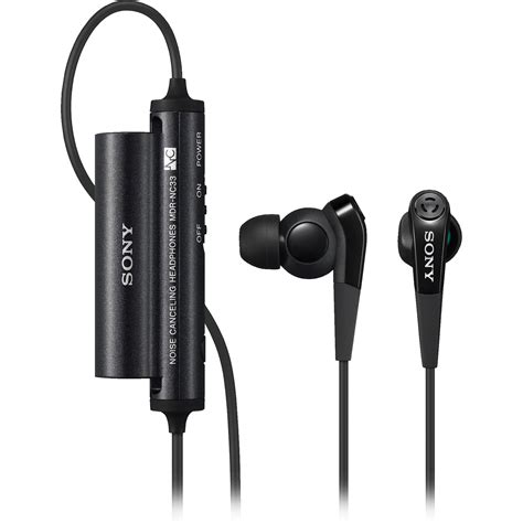 Sony MDR-NC33 Noise-Cancelling In-Ear Stereo Headphones MDRNC33