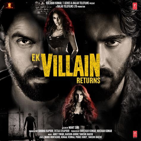 ‎Ek Villain Returns (Original Motion Picture Soundtrack) by Ankit Tiwari, Manoj Muntashir ...