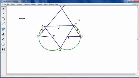 Animation in Geometer's Sketchpad - YouTube