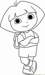 Dora Coloring Pictures Pages sketch template