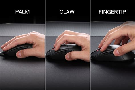 Understanding Mouse Grip Styles: Fingertip vs. Palm vs. Claw – Redragonshop