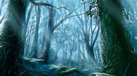 Anime Forest Backgrounds - Wallpaper Cave