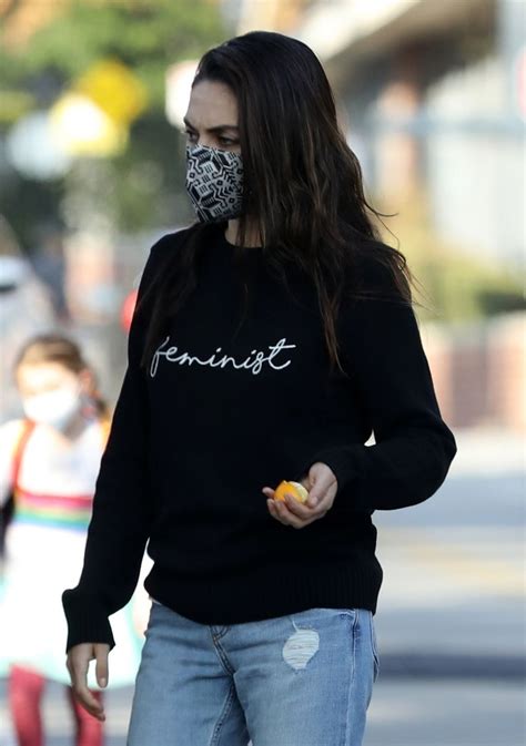 Mila Kunis in Casual Outfit - Beverly Hills 02/22/2022 • CelebMafia