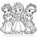 Chibi Anime Disney Princess Coloring Pages sketch template