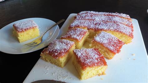 Recipe | School jam and coconut sponge cake | Art and Soul