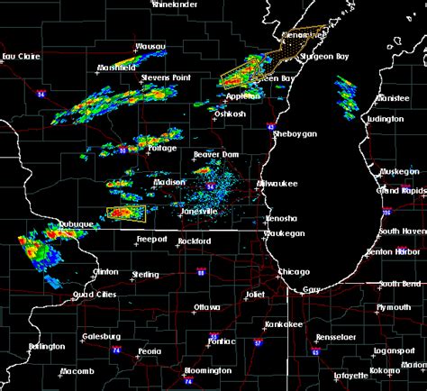 Interactive Hail Maps - Hail Map for Monroe, WI