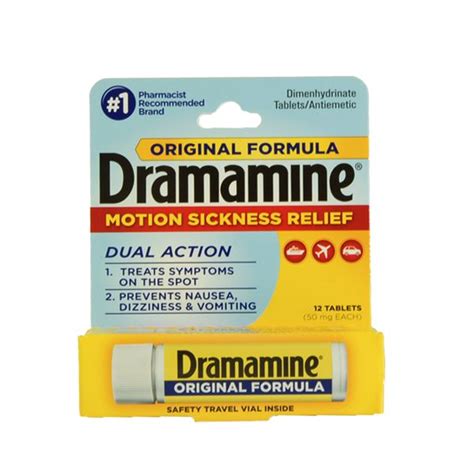 Dramamine® Original Formula | West Marine | Nausea relief, Motion sickness, Treatment for nausea