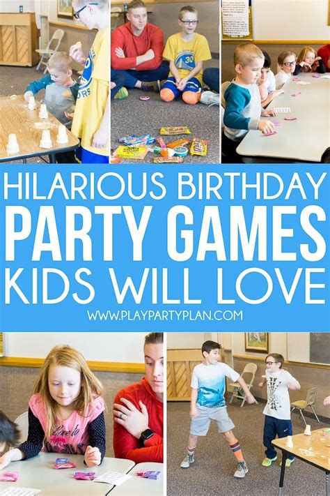 Hilarious Birthday Party Games for Kids & Adults - Play Party Plan