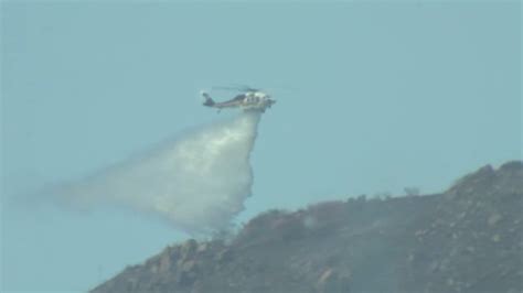 Malibu fire: Brush fire erupts along hillside near Pacific Coast Highway - ABC7 Los Angeles