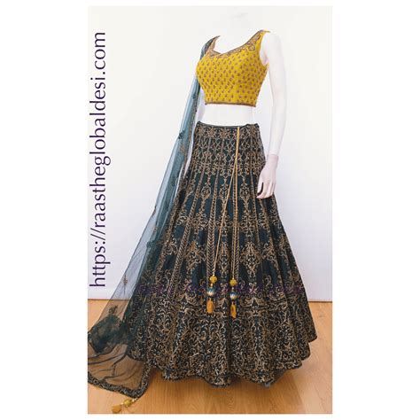 CC2617 | Piece prom dress, Bridal lehenga online, Half saree designs
