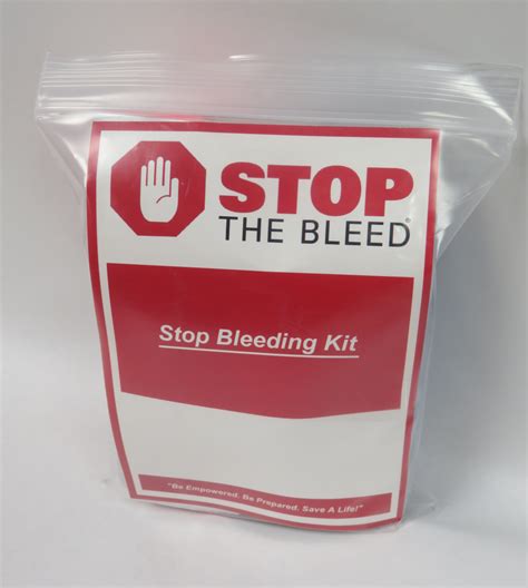 Stop the Bleed Individual Stop Bleeding Kit • First Aid Supplies Online