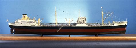 Ship Model, Tanker Type T2-SE-A1 | National Museum of American History