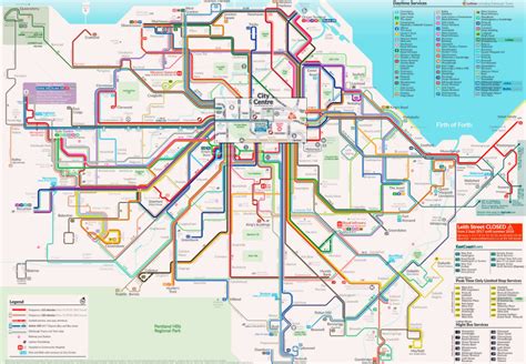 Getting Around Edinburgh on the Bus and Tram - From the Whyte House | Édimbourg, Ecosse carte ...