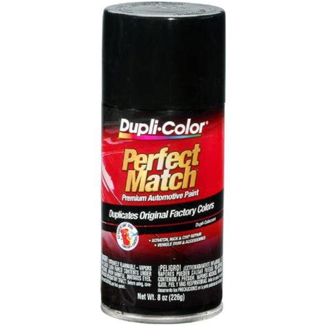 Dupli-Color Perfect Match, universal, Universal Black Gloss, 8 oz. | 157391 | Pep Boys