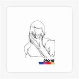 Frank Ocean Blonde Poster  Coloring Nation sketch template