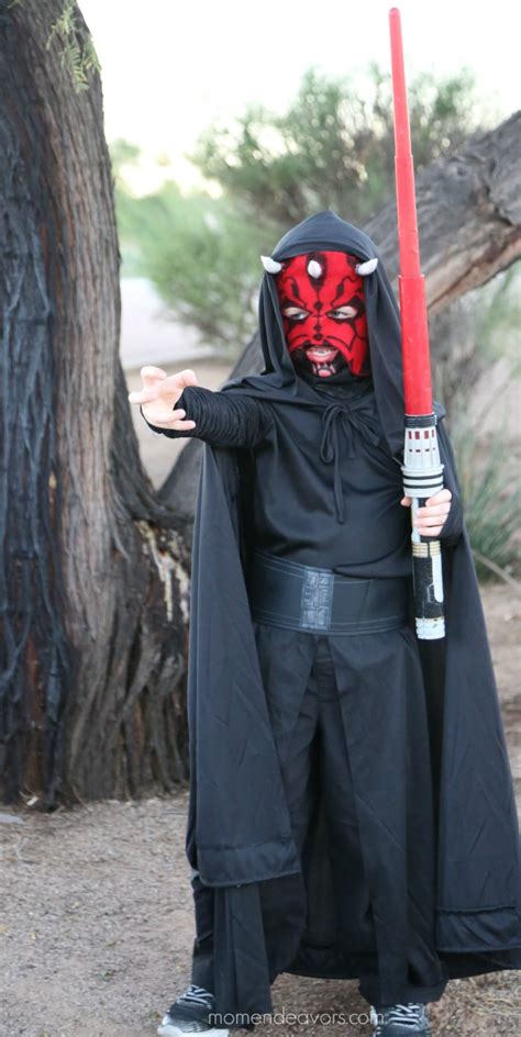 DIY Star Wars Darth Maul Costume