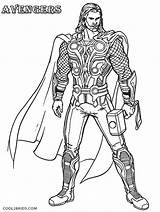 Printable Thor Coloring Pages For Kids sketch template