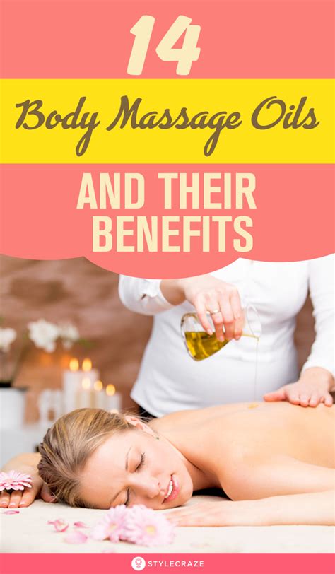 15 Body Massage Oils And Their Benefits | Body massage, Massage oil, Massage therapy business