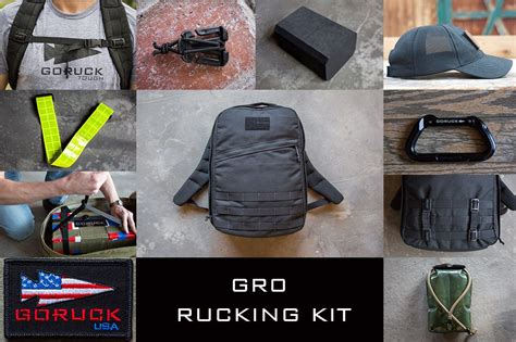 Rucking Kit: GR0 (Black) | GORUCK | Black, Goruck, Kit