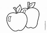 Apple coloring pages To Download And Print For Free sketch template
