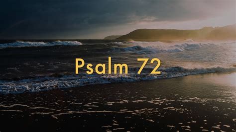 Psalm 72 - Lyric Video - YouTube