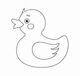 Rubber Duck Coloring Pages sketch template
