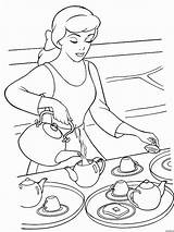 Tea Party Coloring Pages sketch template