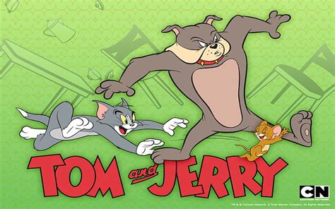 1920x1080px | free download | HD wallpaper: Puss Tom Jerry Mouse And The Dog Spike Full Hd ...