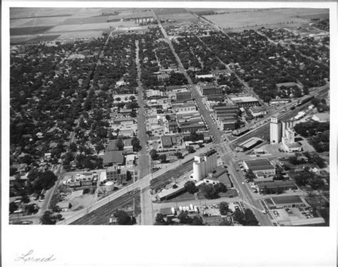 Larned, aerial view - Kansas Memory