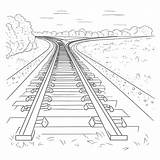 Railroad Coloring Page Train Book 43% OFF sketch template