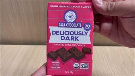 TAZA CHOCOLATE. 70% DELICIOUSLY DARK - YouTube