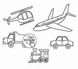 Transportation Coloring Pages For Preschoolers At GetColoringscom  sketch template