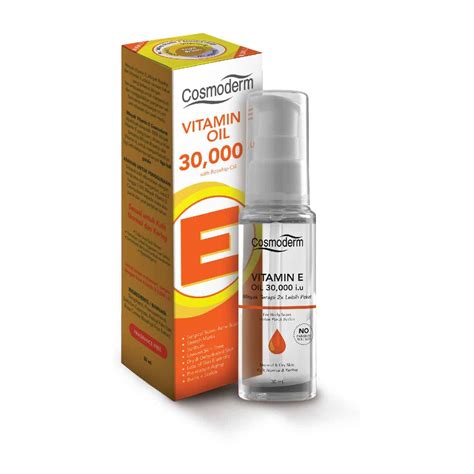 Cosmoderm Vitamin E Oil 30000 IU (30ml) | Big Pharmacy